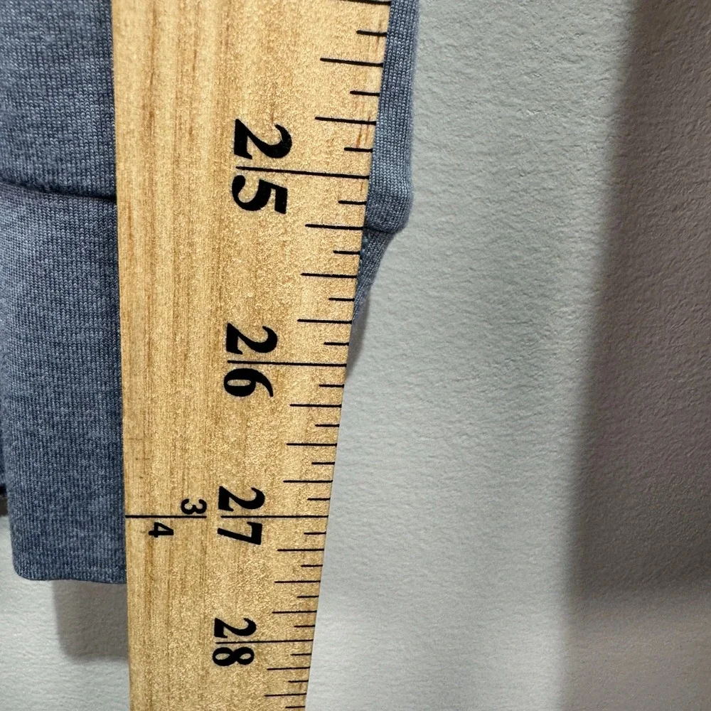 Vuori‎ Ponto Performance Joggers Mens Med Blue Grey Heathered Athleisure Causual